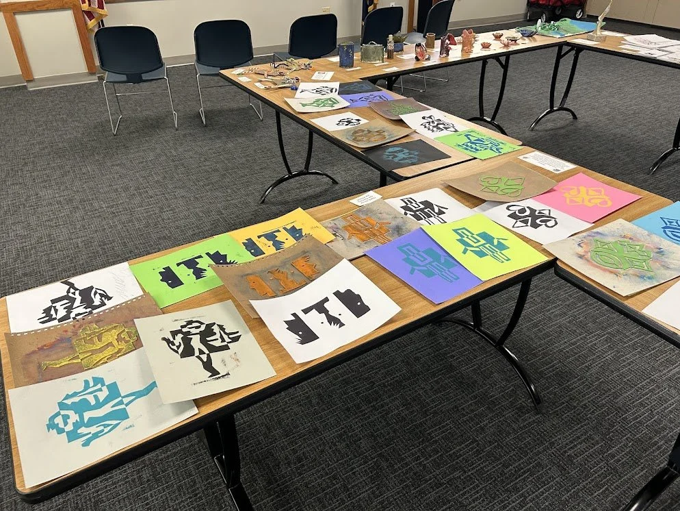 Library Exhibit 2026 Notan Print process.jpg