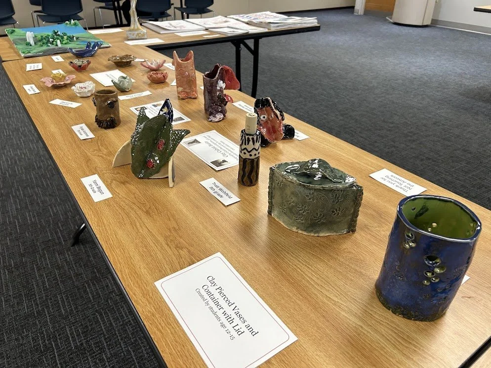 Library Exhibit 2026 Clay projects.jpg