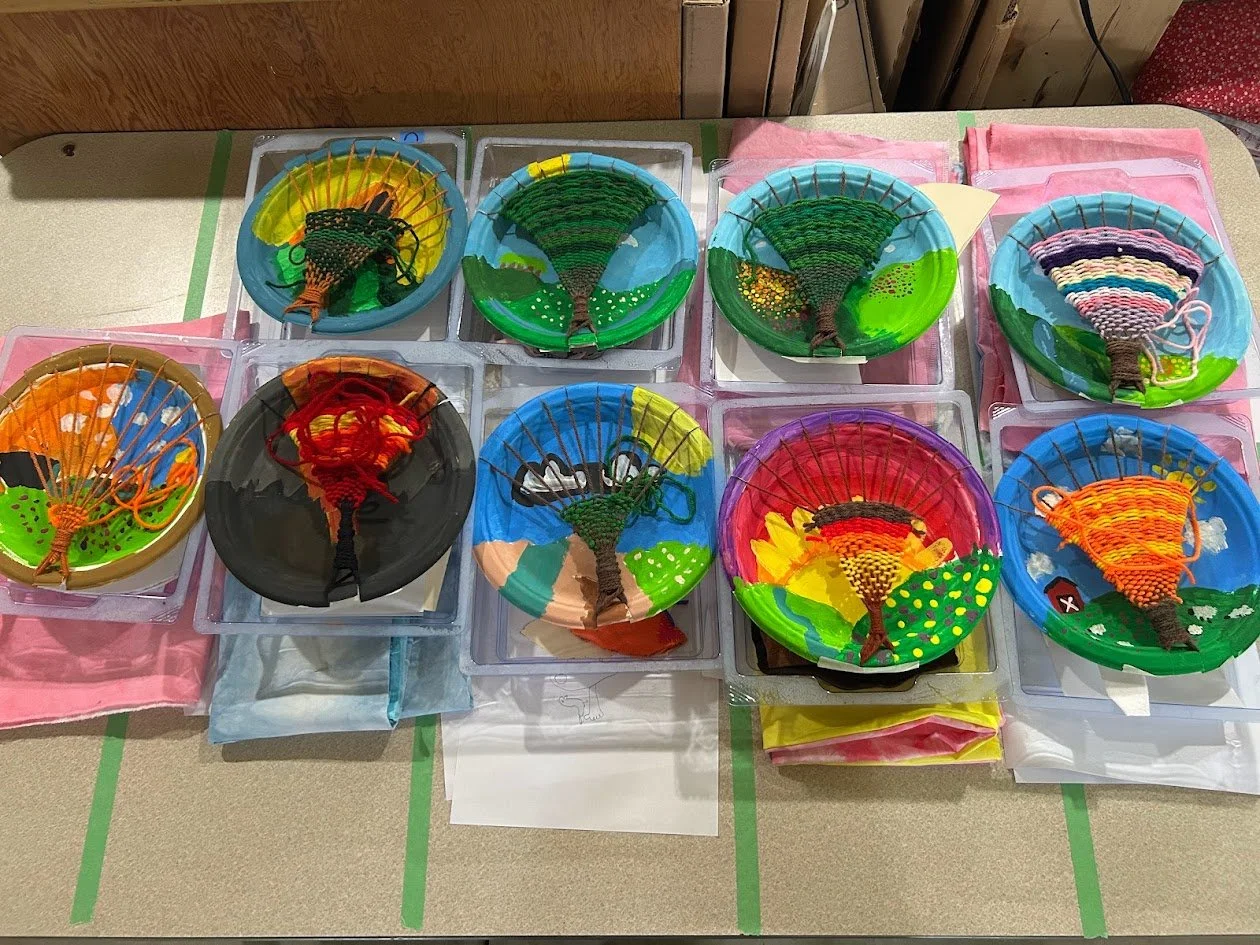 Fiber Arts Fun 2026 Partially woven Woven Trees.jpg