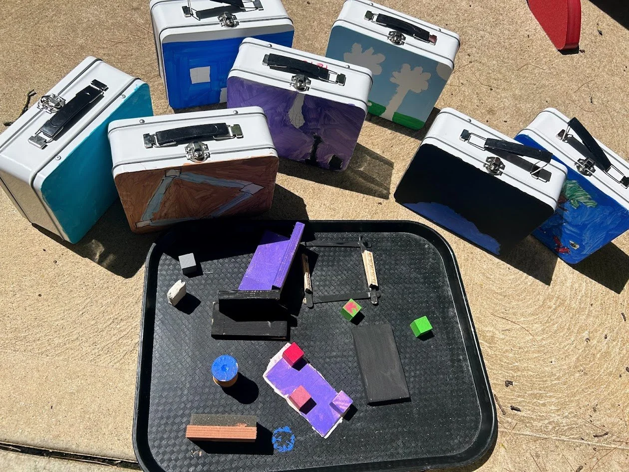 Funky, Furry, Feisty, Friends Camp Carrying cases and accessories drying.jpg
