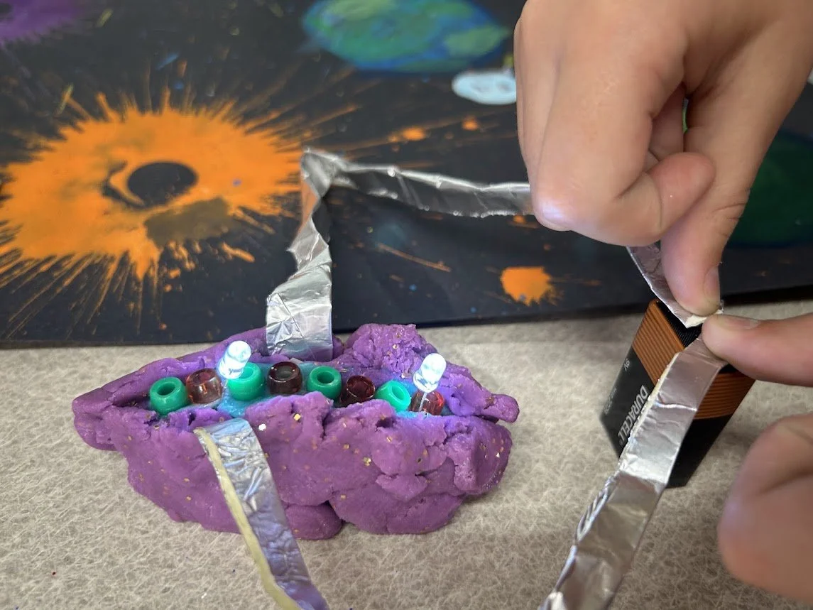 Astro Adventures Buidling Rocket with Diodes using Conductor and Resistor Playdough 8.jpg