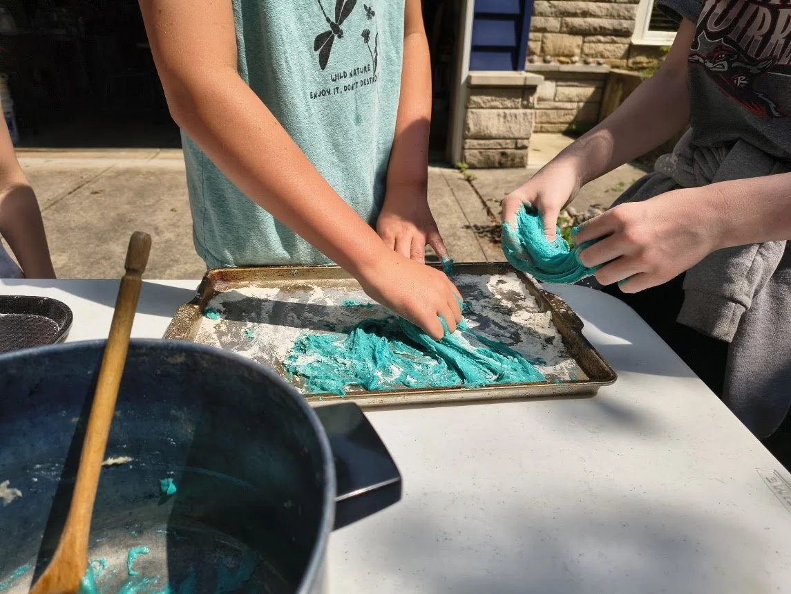 Astro Adventures working on making Resistor Playdough.jpg