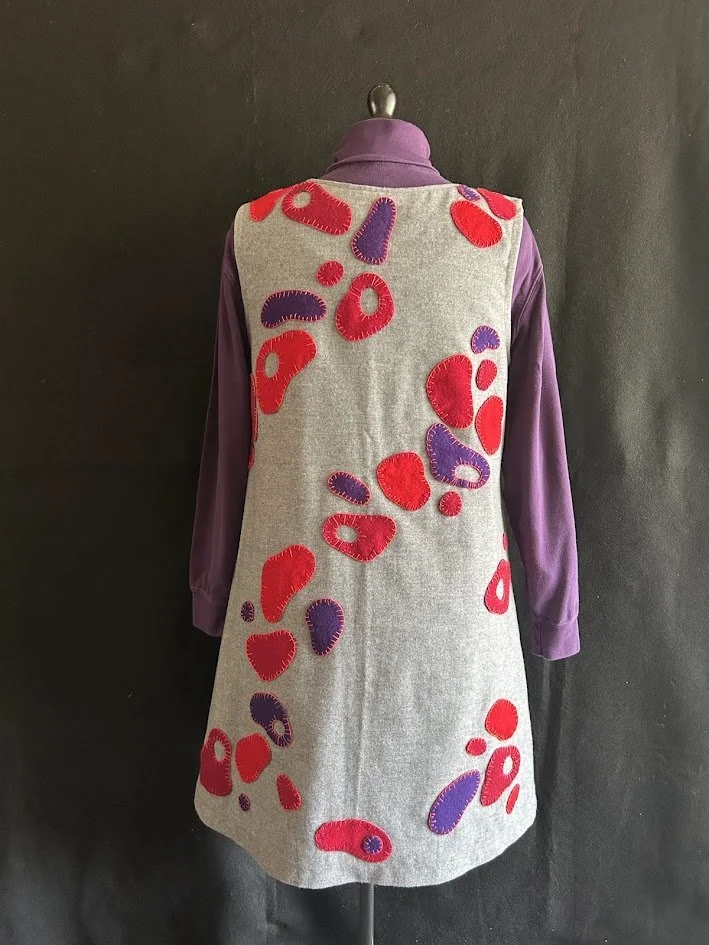 Wool Jumper with wool applique accents Back.jpg