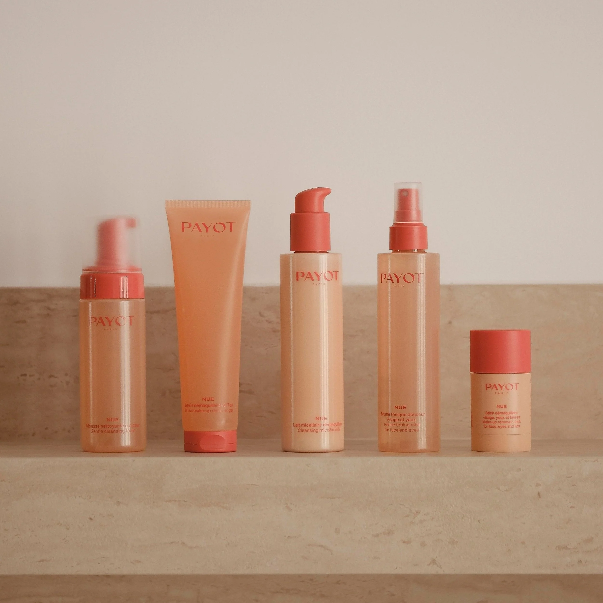 NUE: Makeup Remover Range.