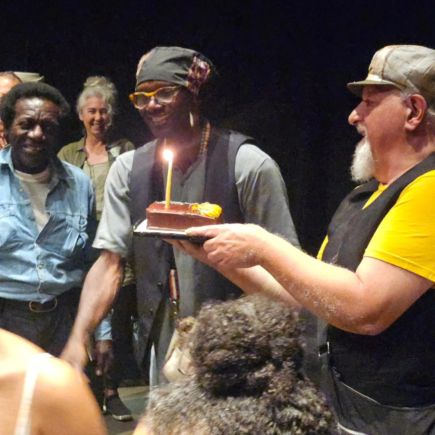 Drake and Zerang. Photo by Andy Pierce