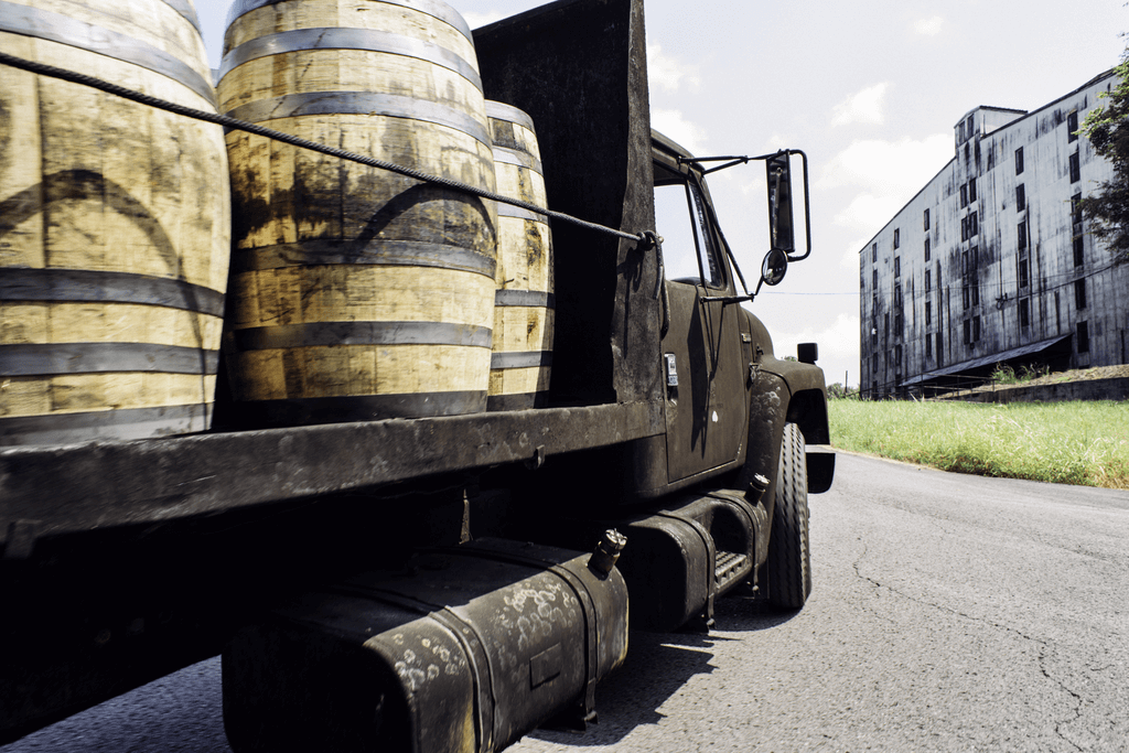 The Jack Daniel Distillery produced about 2,400 barrels of Tennessee Whiskey each day.