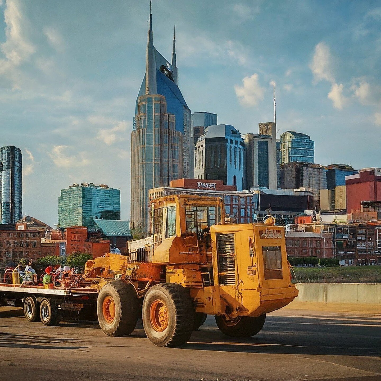 Starting this week, we're offering Nashville's first and only bulldozer tours through downtown...because Nashville traffic wasn't slow enough.

Some highlights and benefits:
🚜Exclusive sneak peeks of Nashville's hottest new construction sites.
🚜Com