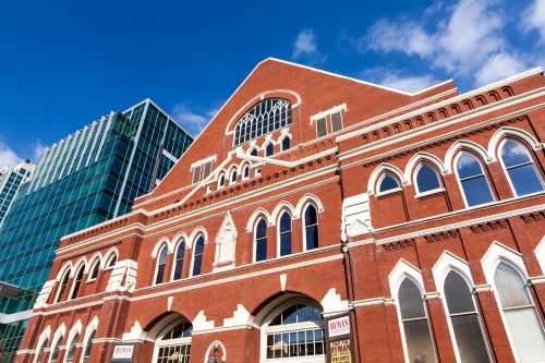 Ryman Auditorium in Nashville, TN