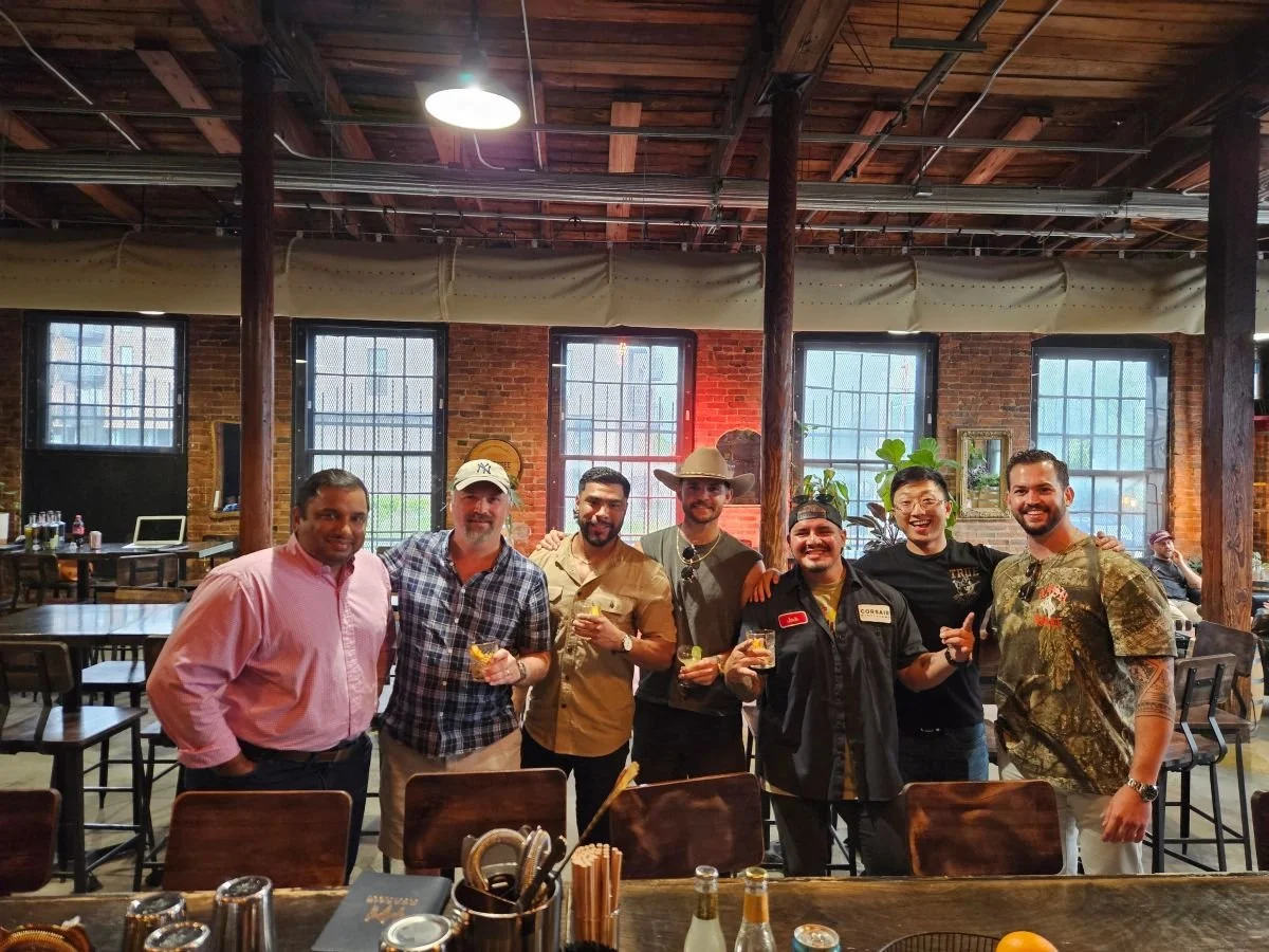 Guests visiting a local Tennessee distillery on the Tennessee Whiskey Experience from Nashville