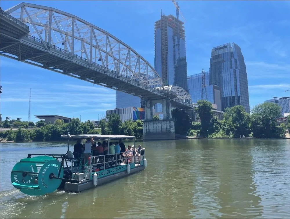River Queen Voyages Pontoon Cruise on the Cumberland River