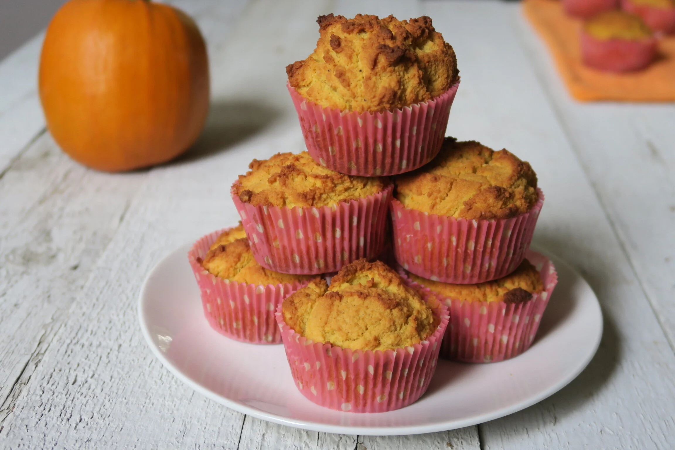 Pumpkin muffins - grain-free, dairy-free, no refined sugar