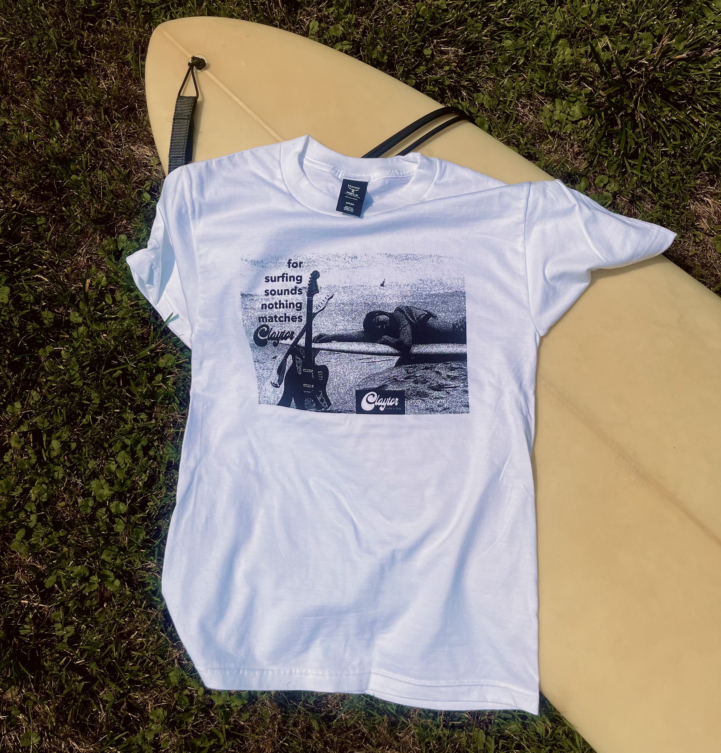Grant Claytor Surfing Sounds Tee