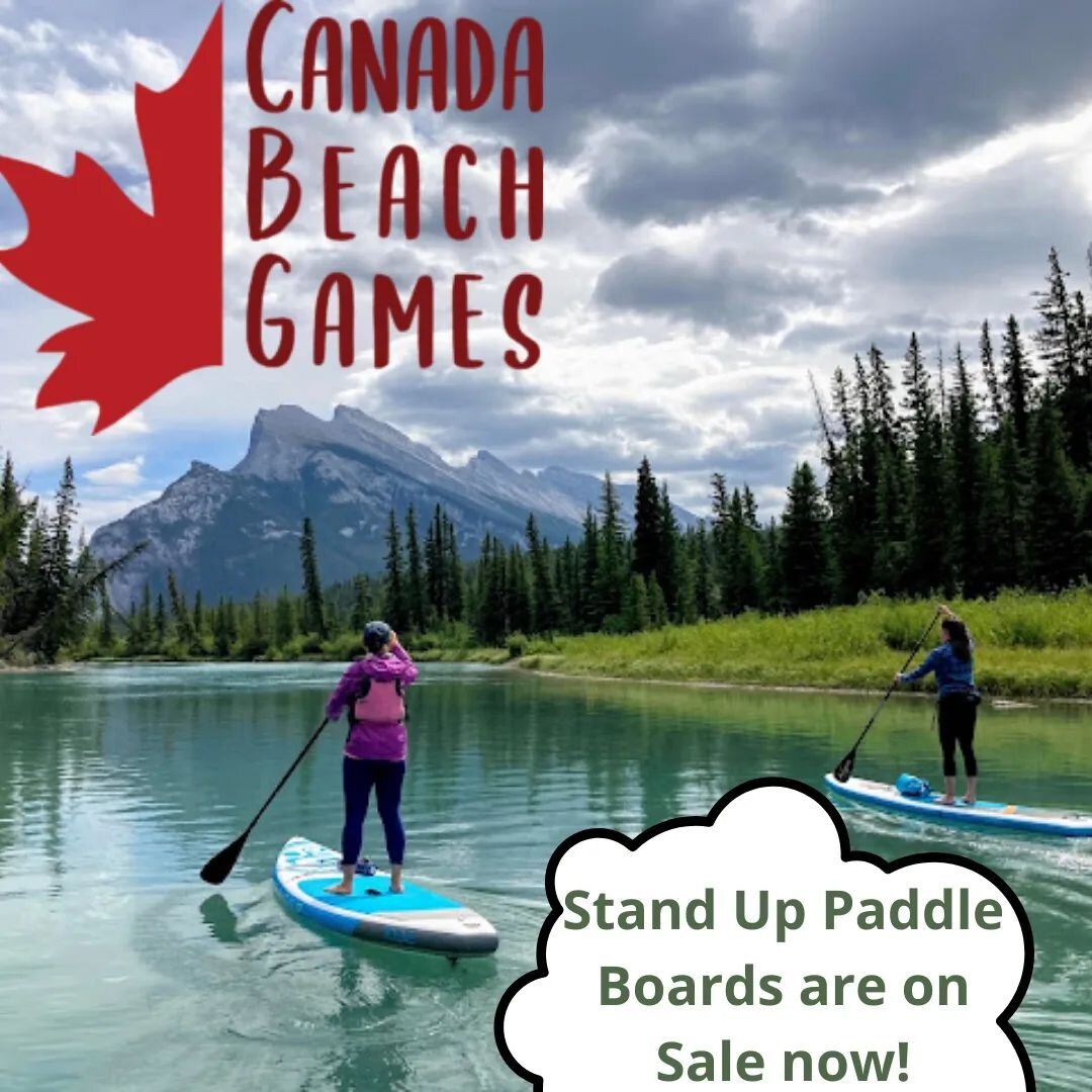 Did you know that we sell stand up paddleboards?

We have two 10' boards and one 11' board.
Also check out our inflatable docks so you can relax and hang out on the lake this summer.

Theyre on sale just in time for spring!
And remember shipping is j