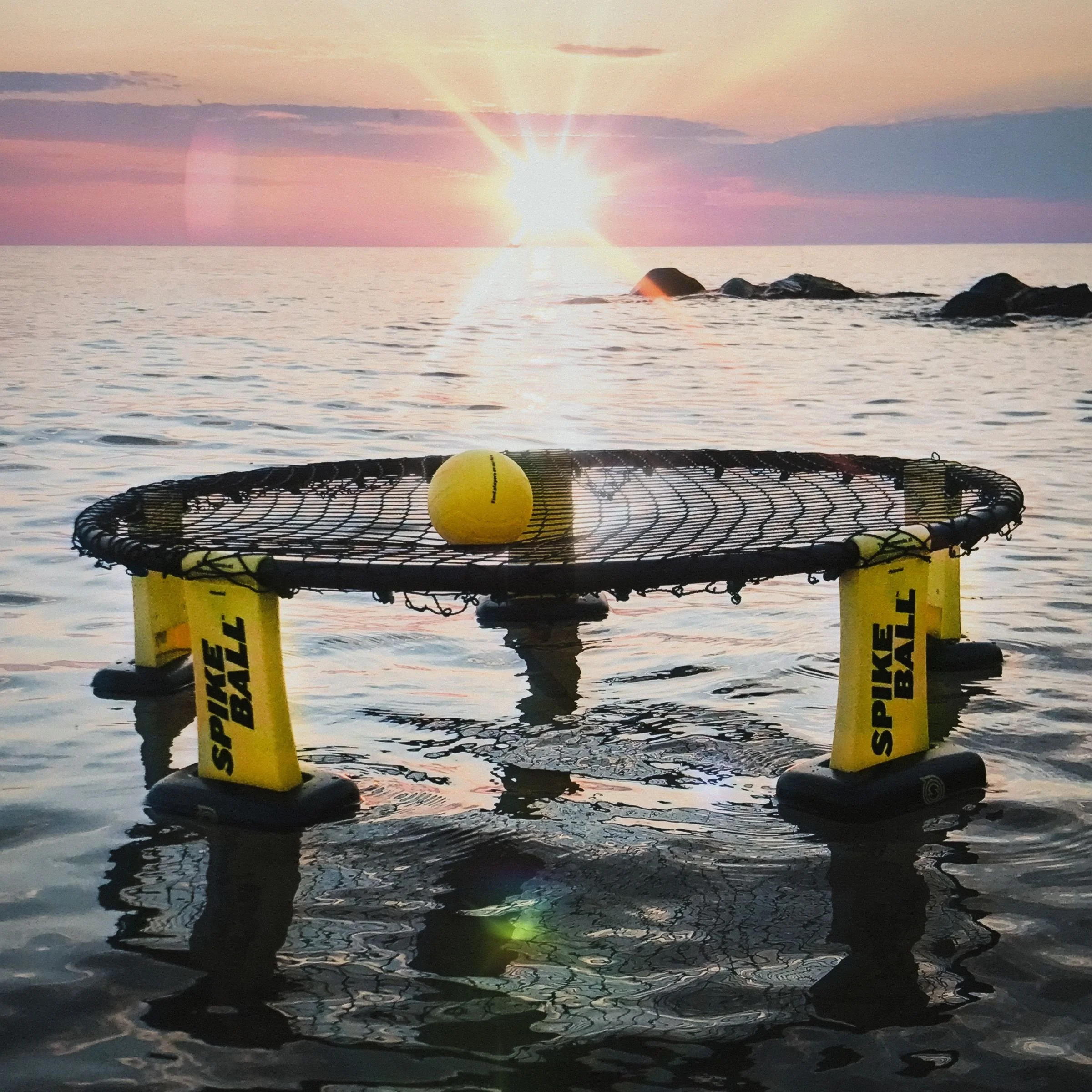 SpikeBrite &amp; Spikebuoy: Playing Spikeball After Dark and On the Water