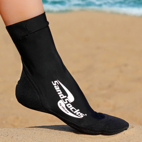 Vincere Sandsocks - High Top - Black