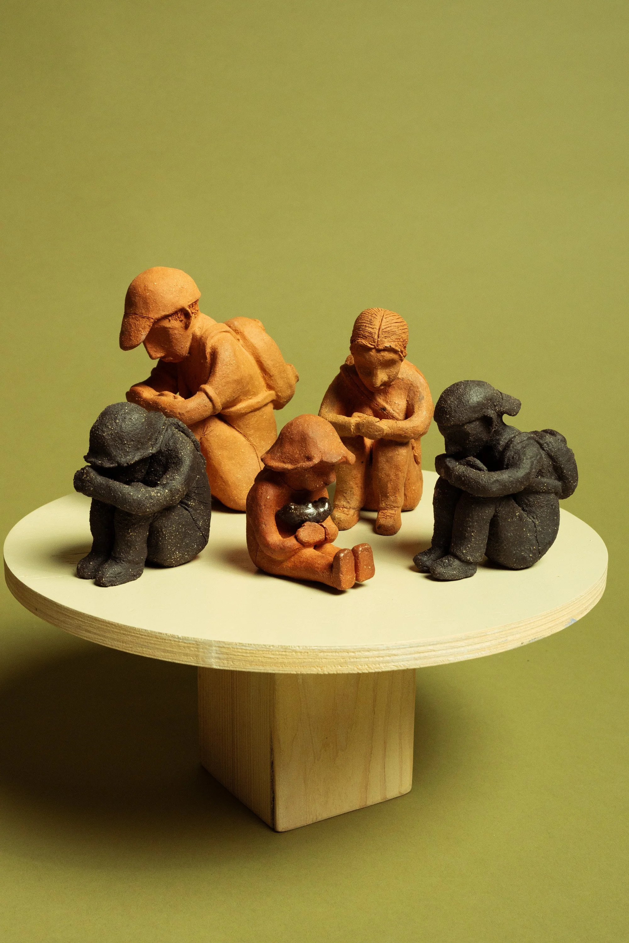 "Captive Lineage " Stoneware 2023