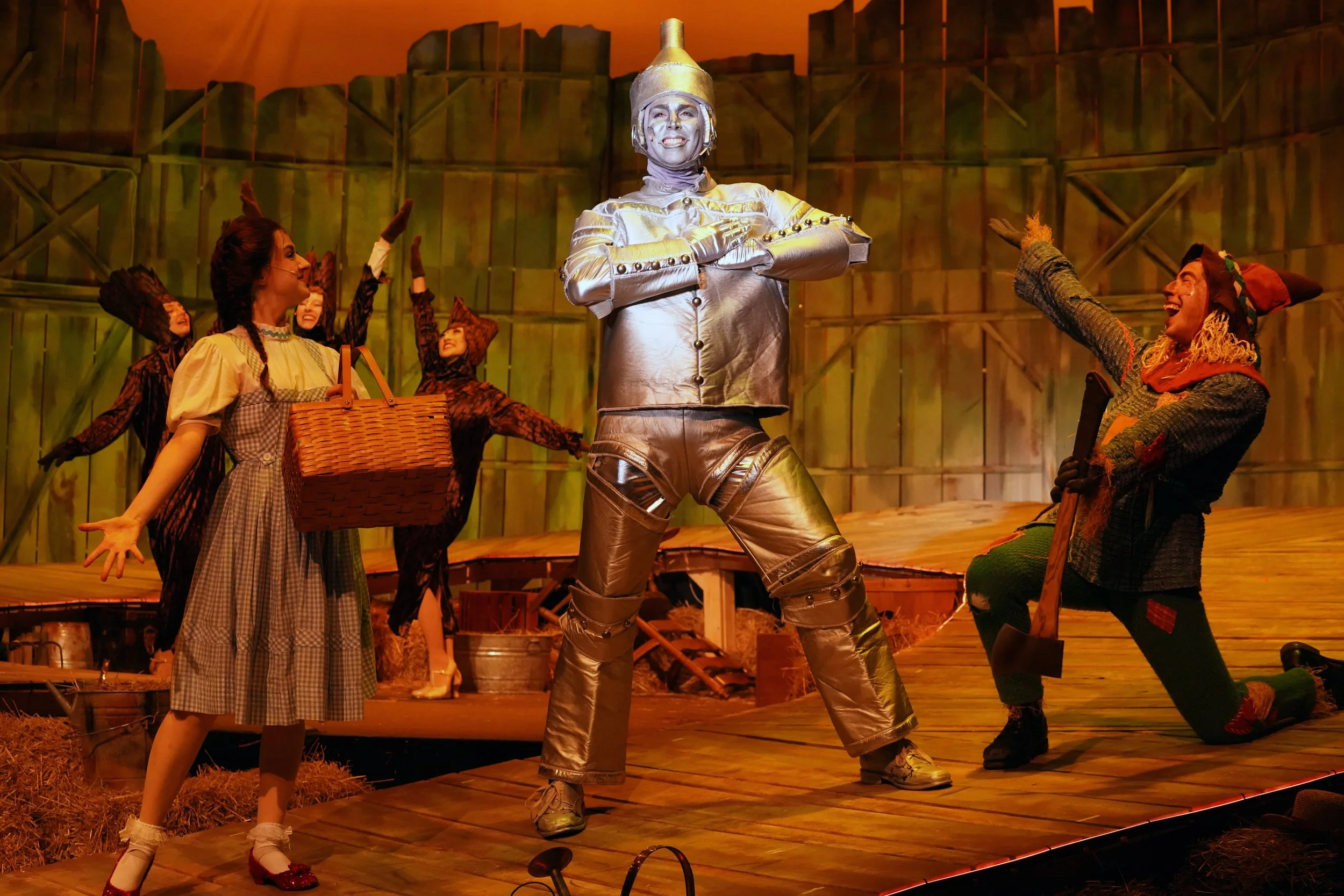   Kansas native Rebecca Carroll stars as Dorothy.  
