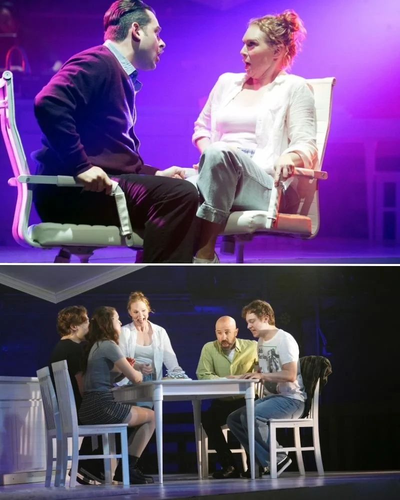    Cast of Riverside Center for the Performing Arts’ summer show, Next To Normal.   