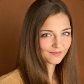 woman with long brown hair
