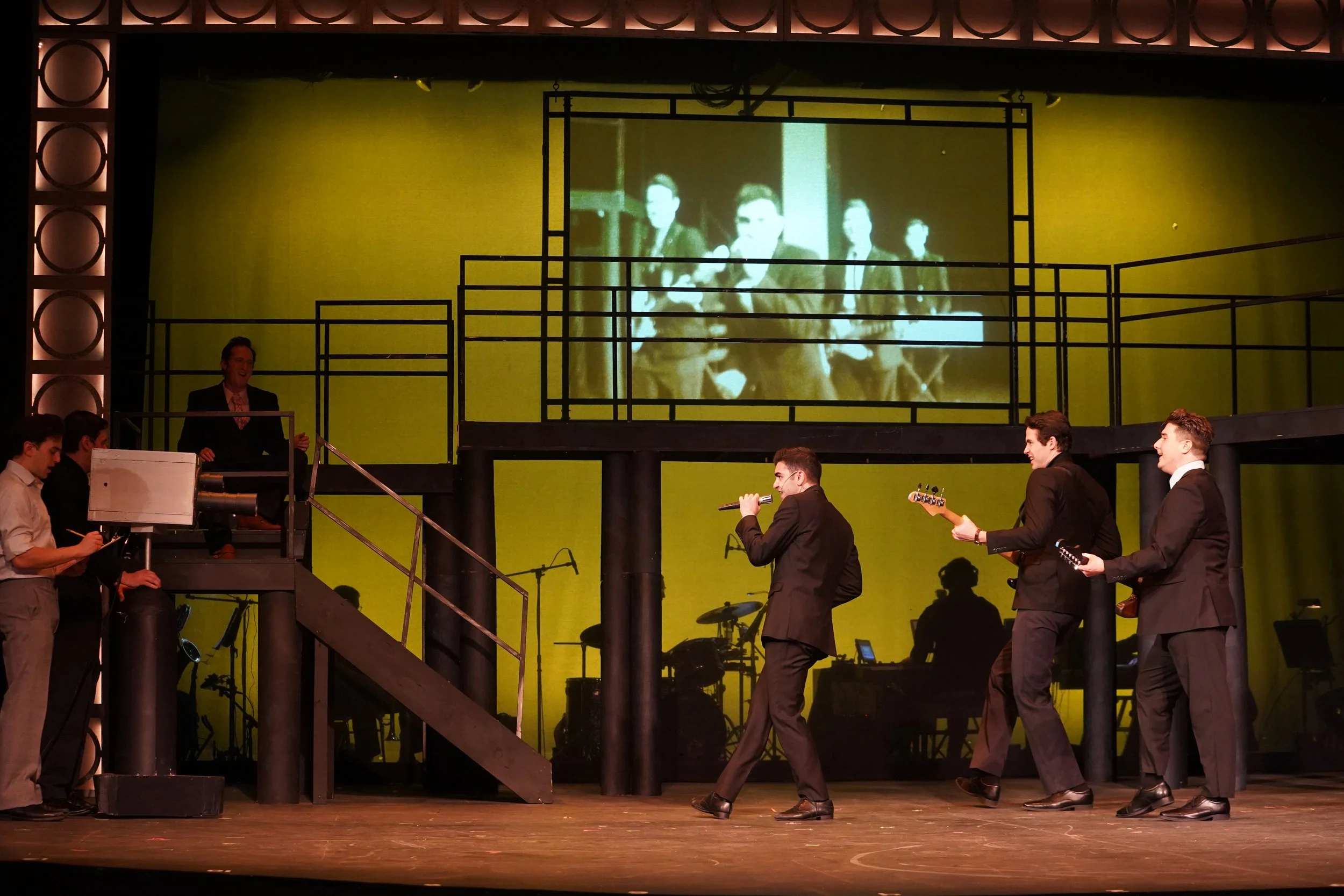  “Jersey Boys” at Riverside Center for the Performing Arts. [Photo; Suzzane Carr Rossi]  