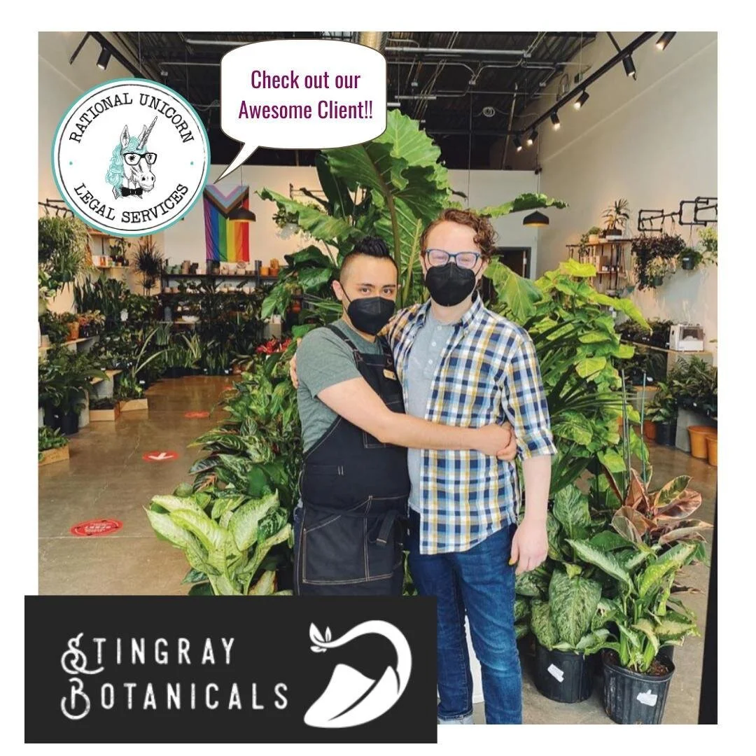 We love our clients because they represent what we are about! @Stingraybotanicals is a diverse and unique plant shop that is registered and certified as a benefit company, meaning they do business for good! (Fun fact: they are the first plant shop to