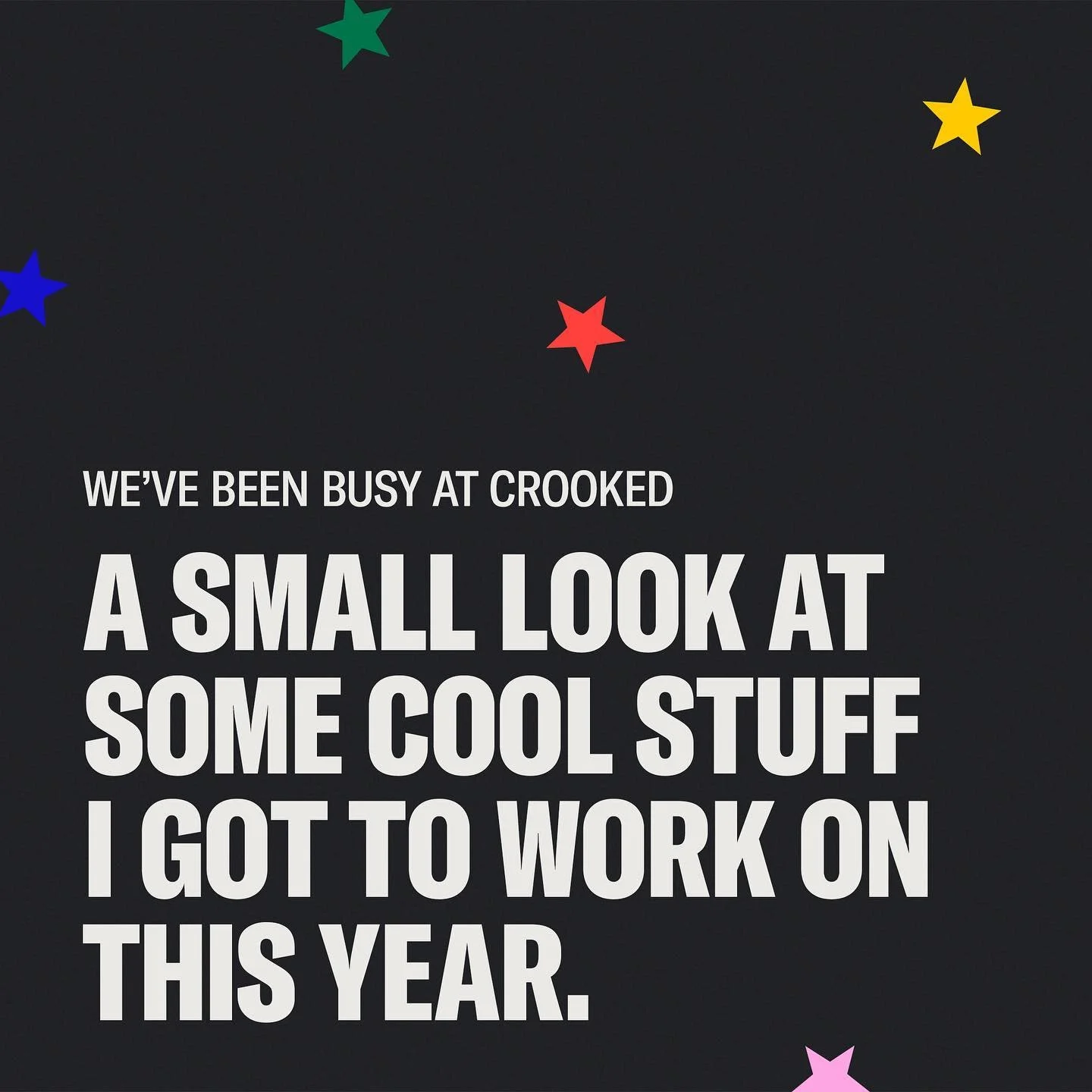 And so much more in between! Wanted to share some of the highlights of my year @crookedmedia ⭐️ A big shoutout to the design team, we turned it out 🎨 Excited to see what &lsquo;25  brings 🫶🏼