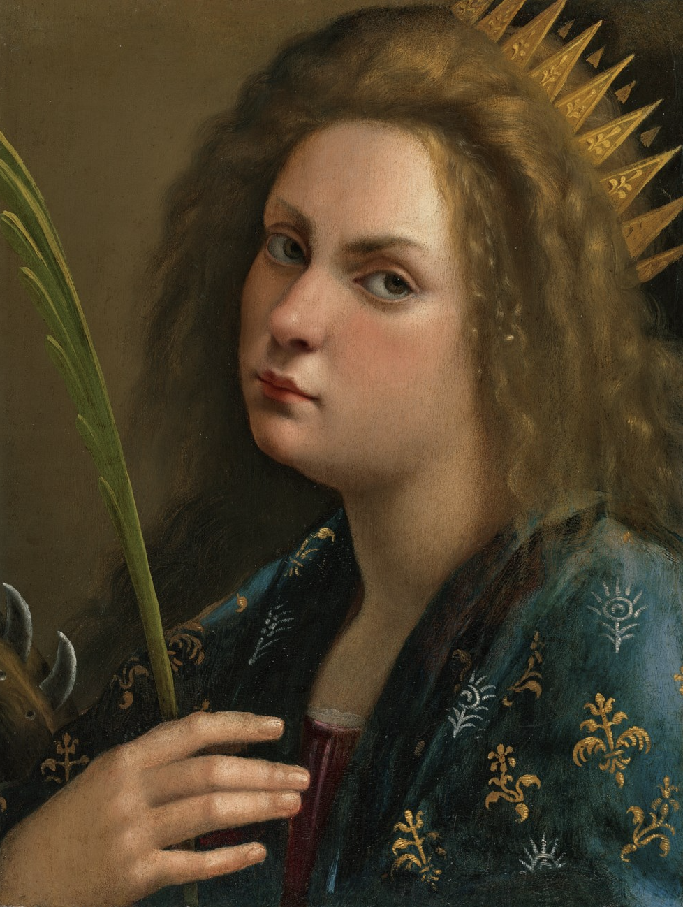 Artemisia Gentileschi (Rome 1593 – AFTER 1654 Naples)
Self-Portrait as Saint Catherine of Alexandria
oil on panel
12 ¾ x 9 5⁄8 in.

Sold for USD 5,687,000 at Christie's New York on 4 February 2026