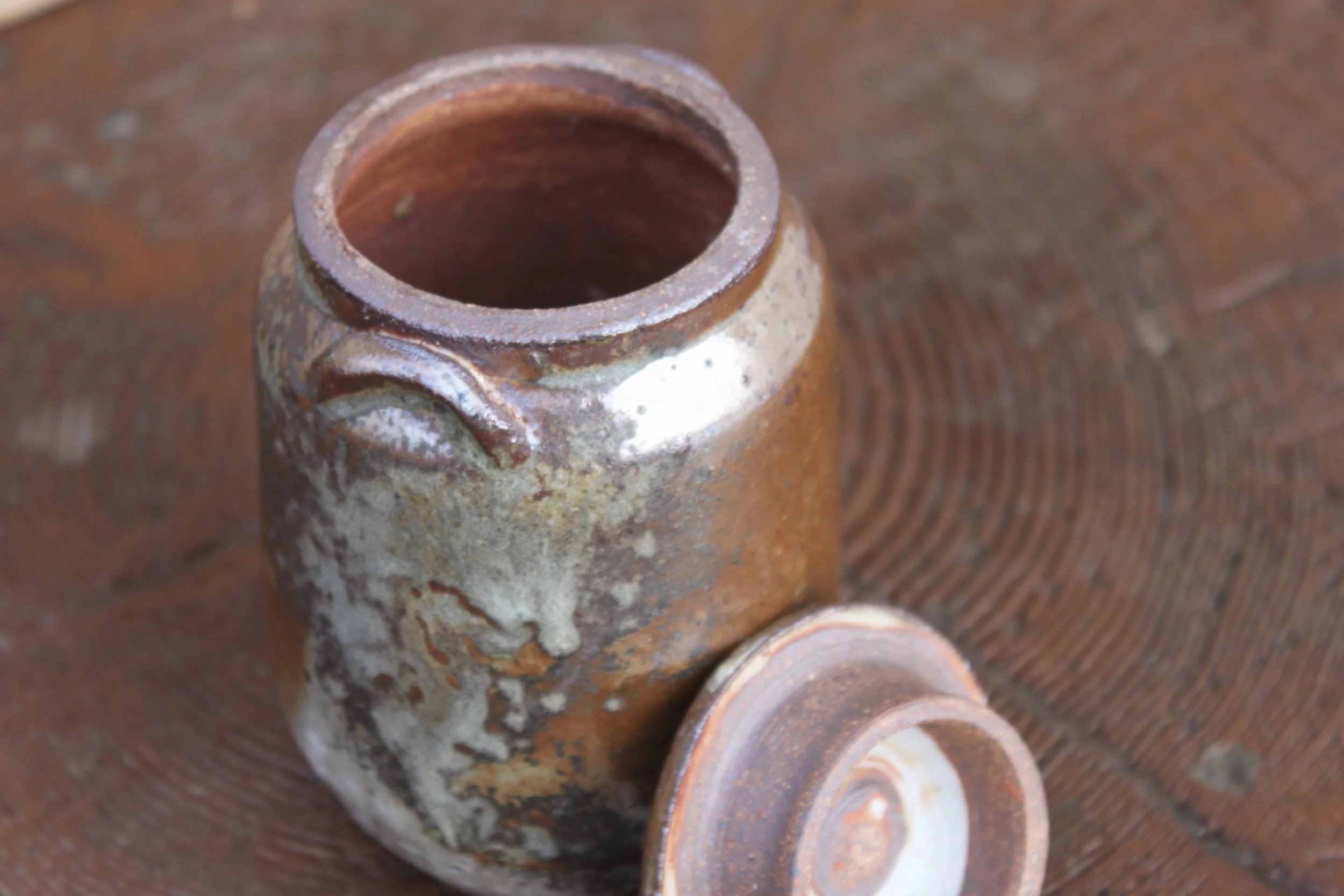 Luster Jar, 2025, Stoneware, 6"x3"x3"