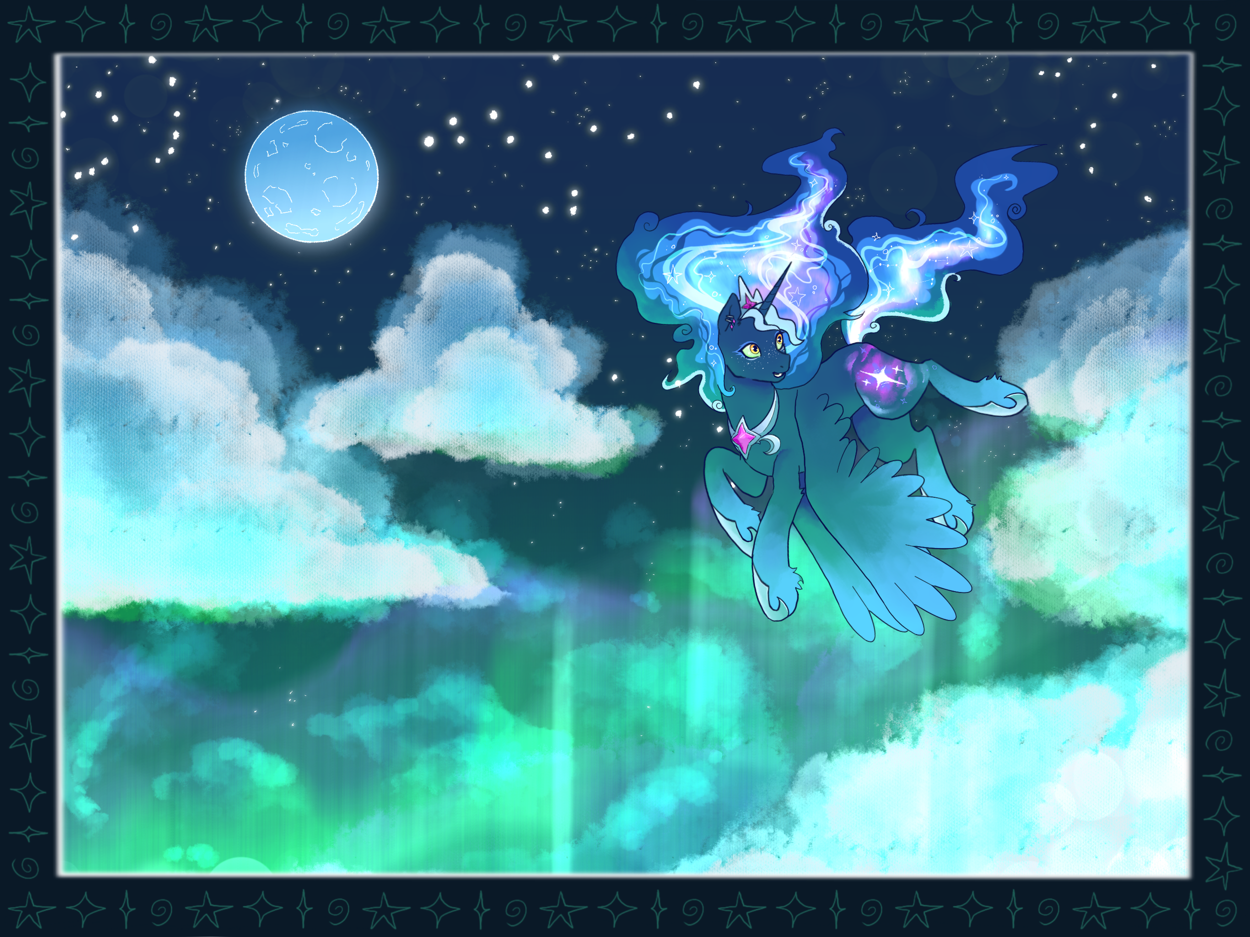 My Little Pony Commission. Medium: Digital