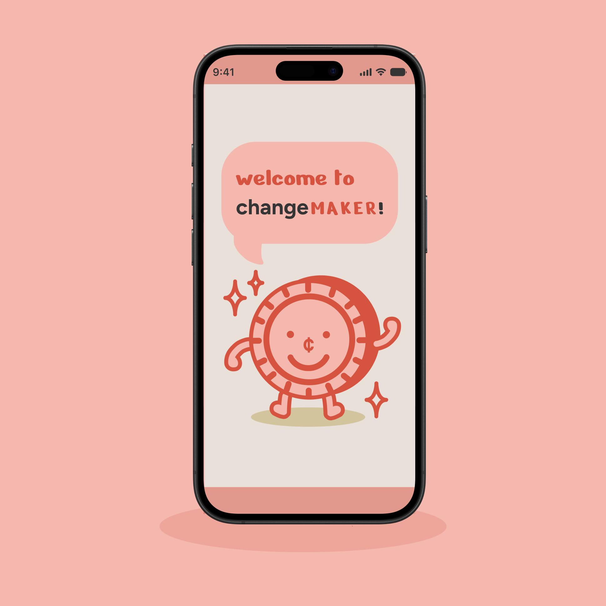 ChangeMAKER App Design,
2025, 
393 x 852 pixels,
Figma