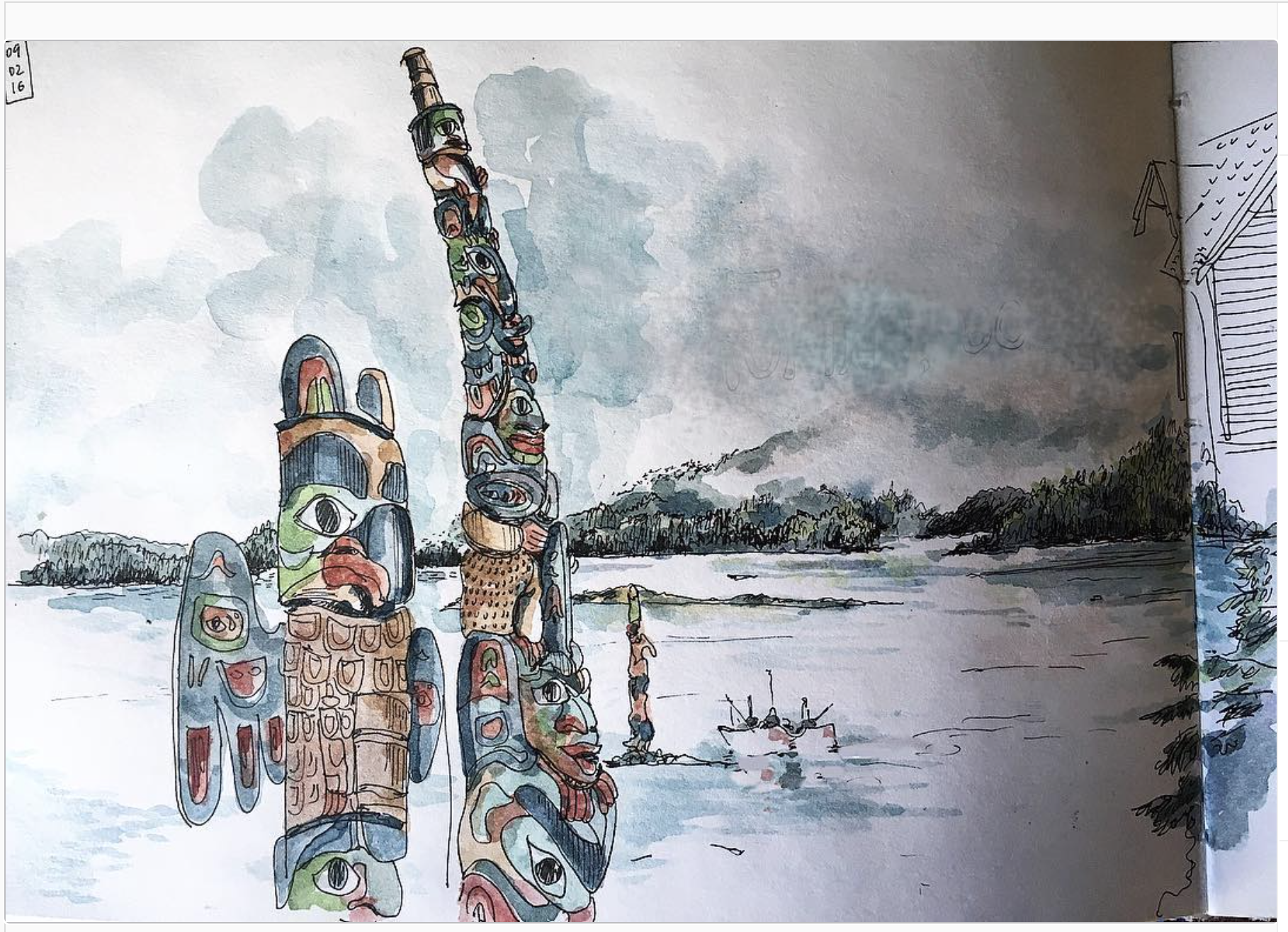 Sketches from British Columbia
