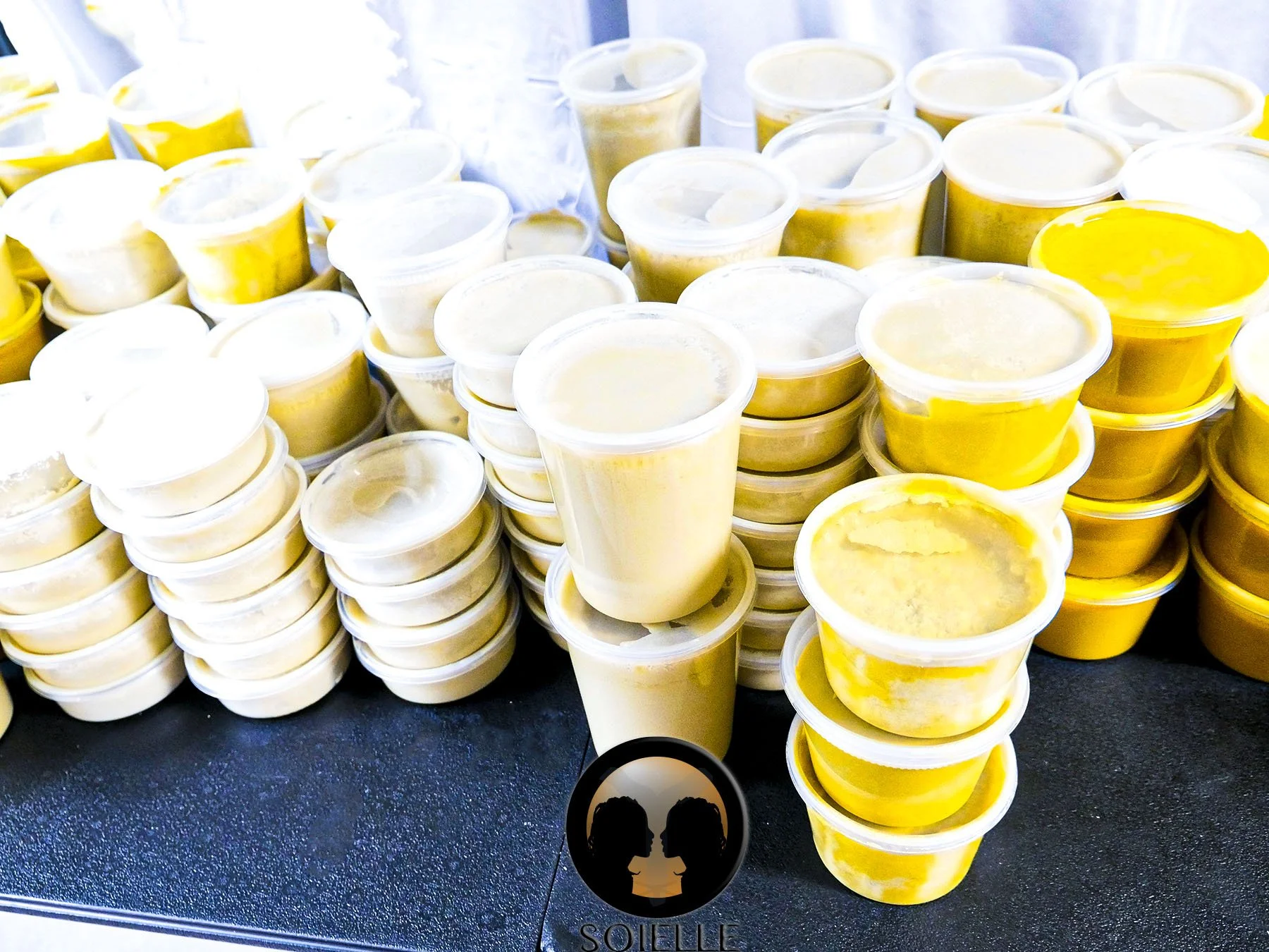 Why is shea butter white or yellow?