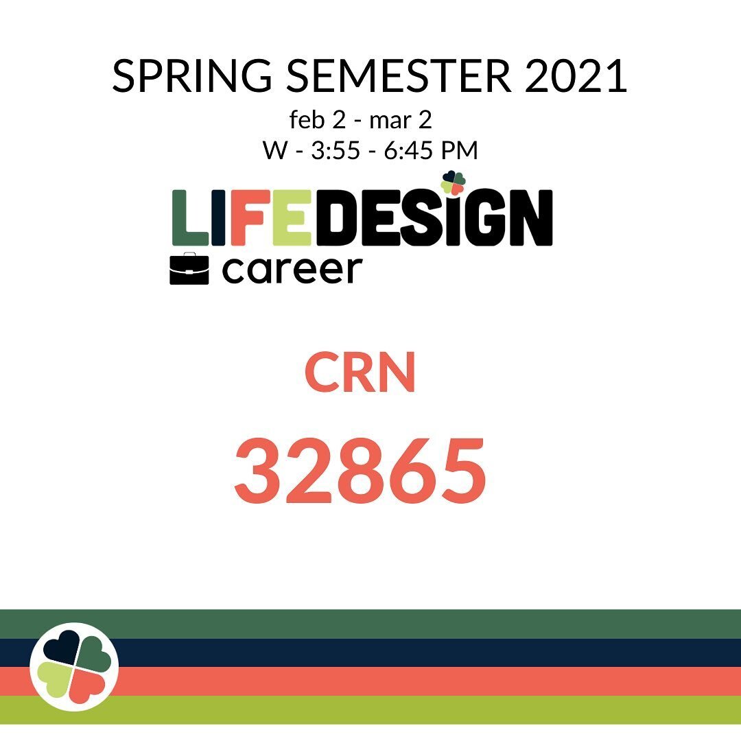 Here is how to sign up for the 1 credit module in the SPRING SEMESTER. This LifeDesign class will have a particular focus on career preparation and networking. Seating is limited! But - If you are unable to get a seat, email sreifenb@nd.edu, and we w