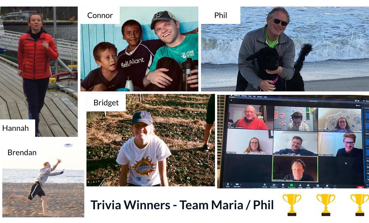 Congratulations to Team Maria / Phil for winning the first ever Trivia Comfort Zone Challenge 🎉👏🏻