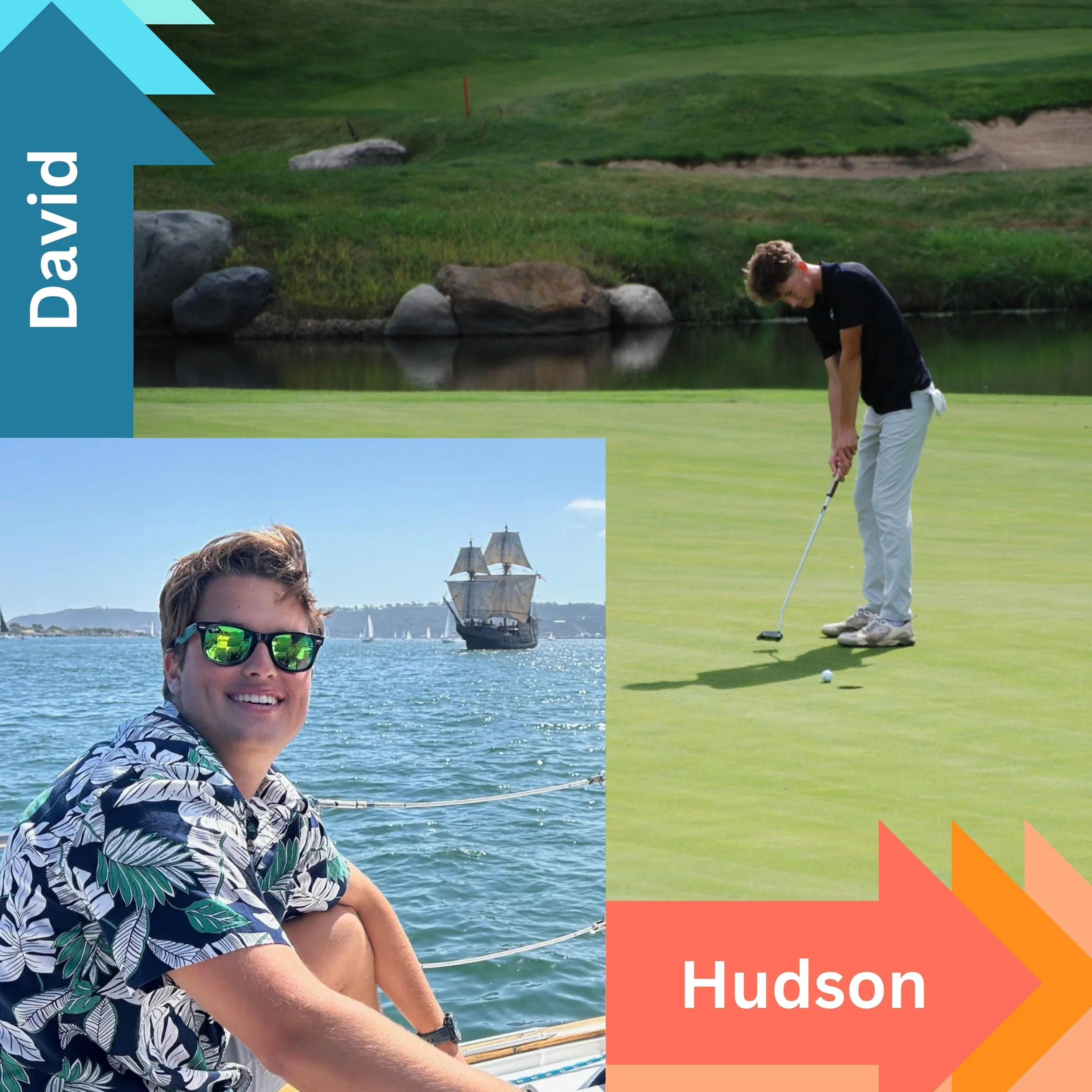David Bianchi and Hudson Daley