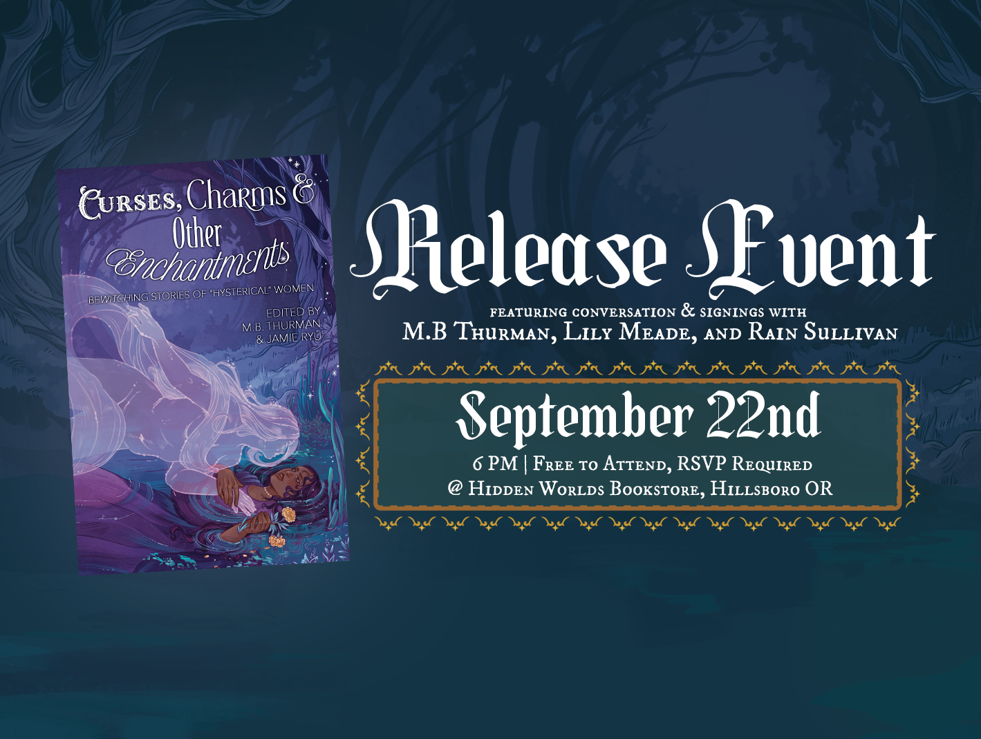 Release Day Event & Book Signing