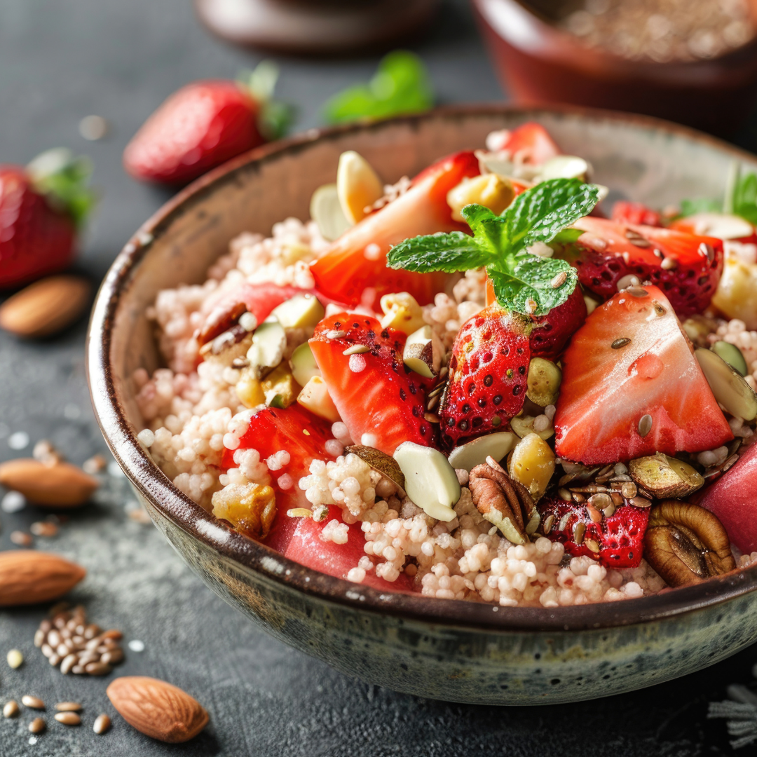 Spring in a Bowl: Refreshing Strawberry Quinoa Bowls