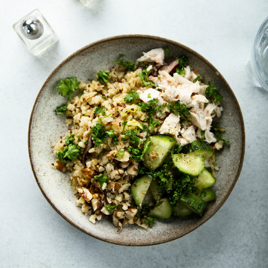 Summer Grain Chicken Salad