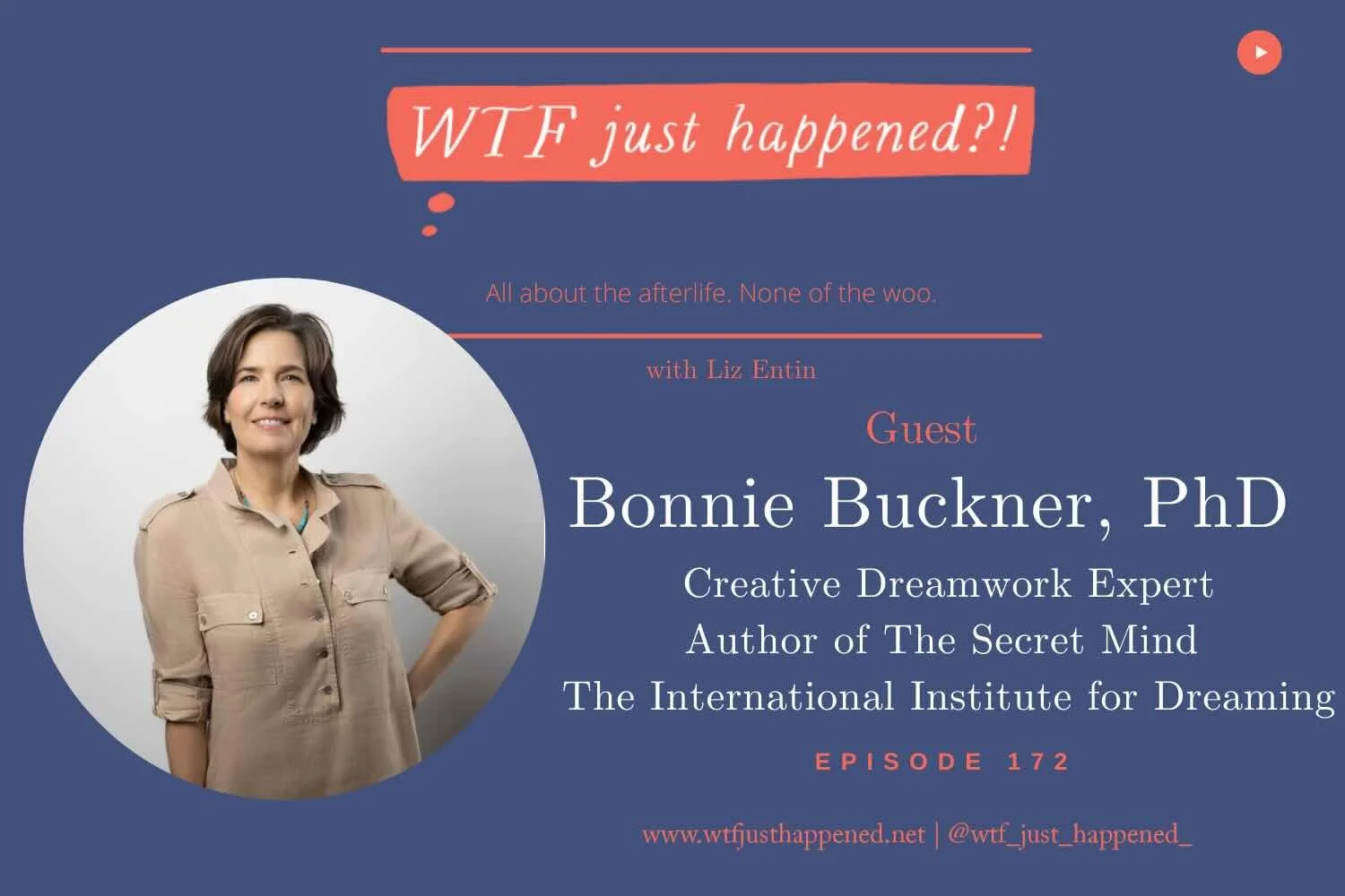 Unlock Your Dreams: Precognition, Life Guidance &amp; What Your Dreams Reveal | Bonnie Buckner, PhD (Episode 172)