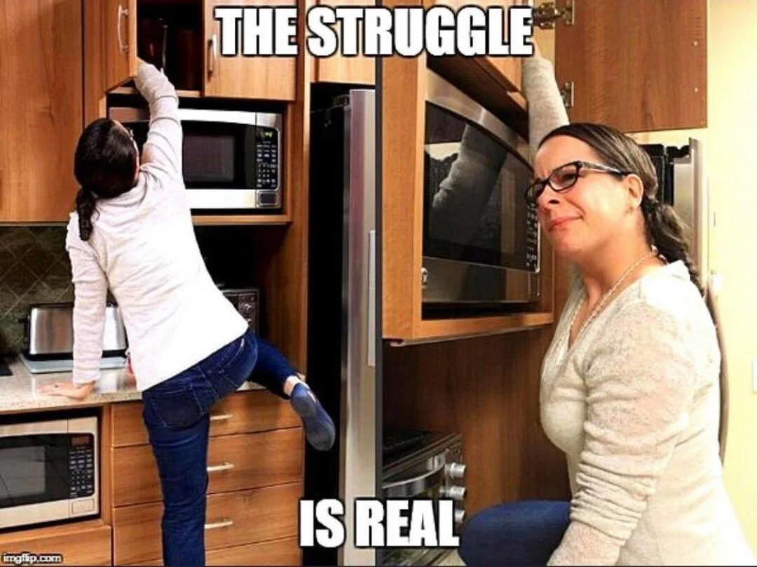 We&rsquo;ve all been here... AJNS can show you ways to maximize your counter climbing spaces. 
.
.
.
#ajoyfulnewspace #ajns #organization #professionalorganizer #organized #organizer #organizedliving #happy #healthy #getorganized #darkhole #hardtorea