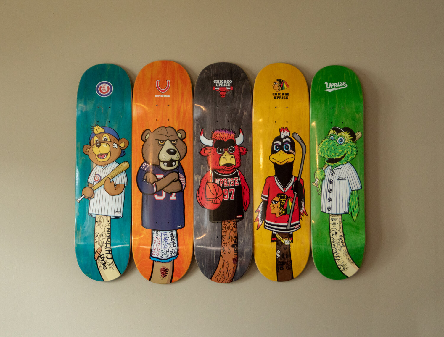Skateboard deck — Hella Hangers