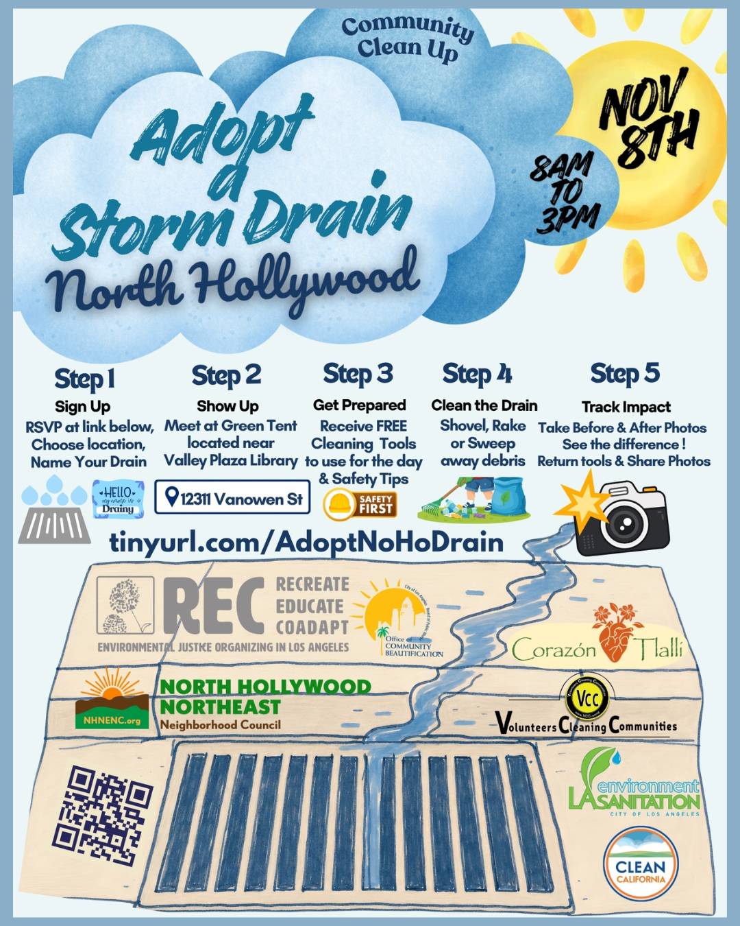 Volunteer Opportunity: community clean up in north hollywood