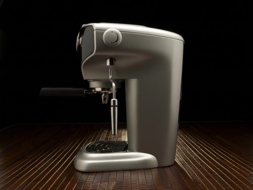 Starbucks Sirena espresso machine finish side