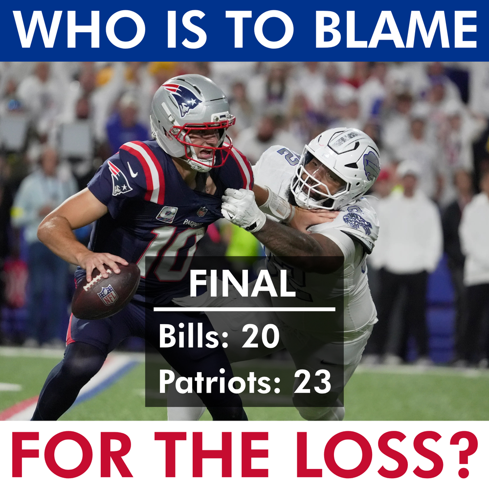 Interactive NFL social media poll graphic recap prompting fan discussion after a game result.