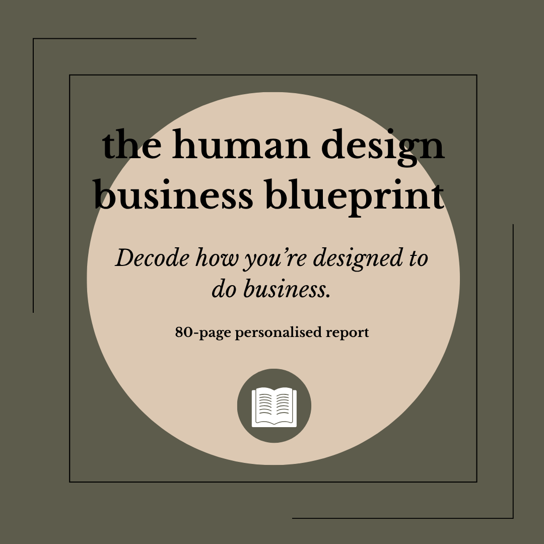 Human Design Business Blueprint
