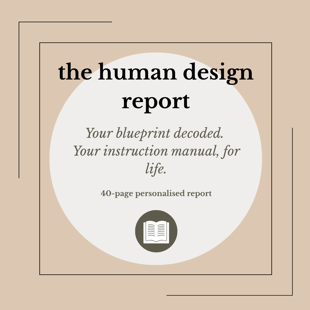Human Design 40-Page Report