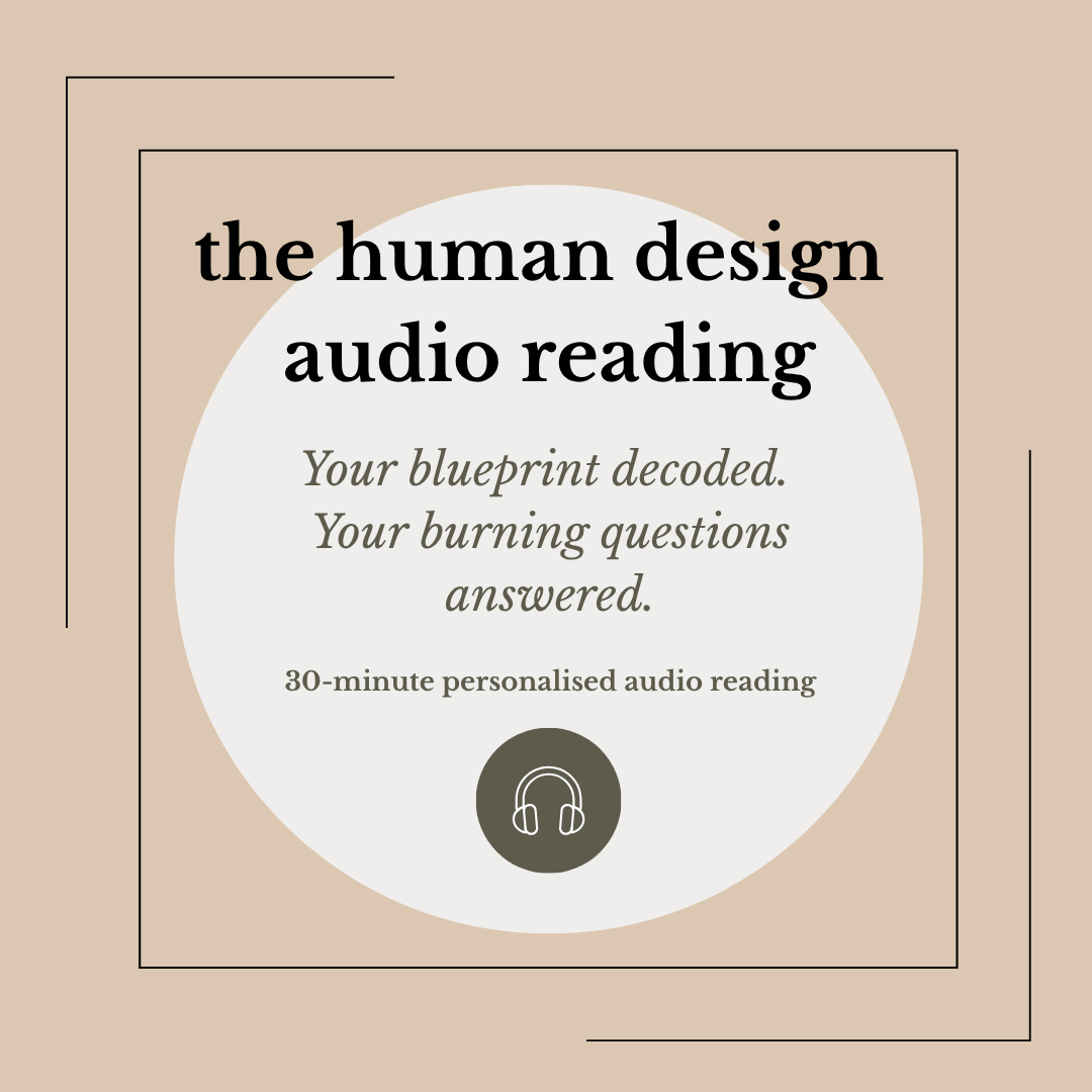 Human Design  Audio Reading