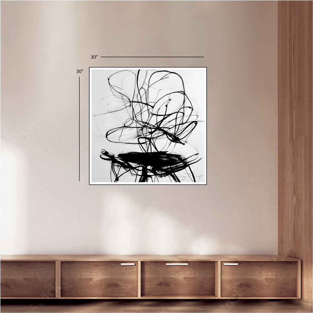 CHAIR Eames LCW Fine Art Print EC2 — STERLING