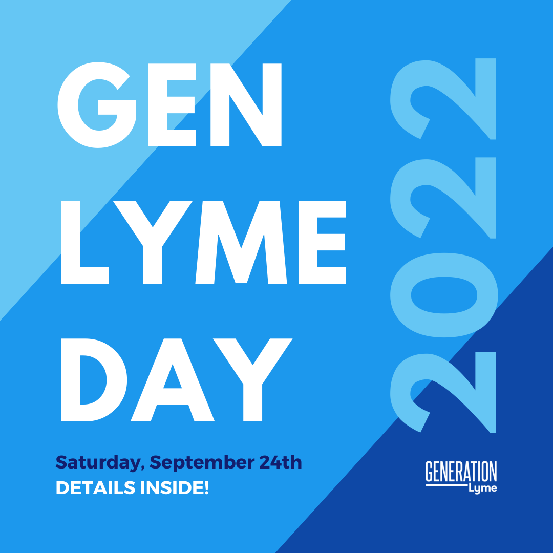  Generation Lyme Day 2022 information carousel 