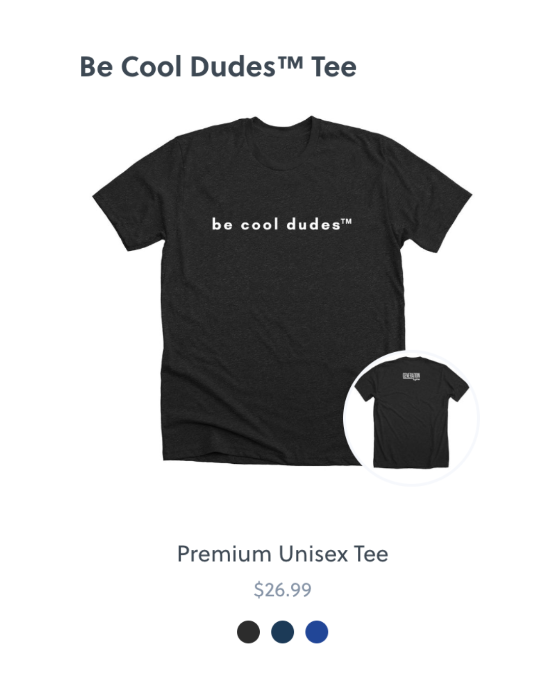 Be Cool Dudes™️ Tee